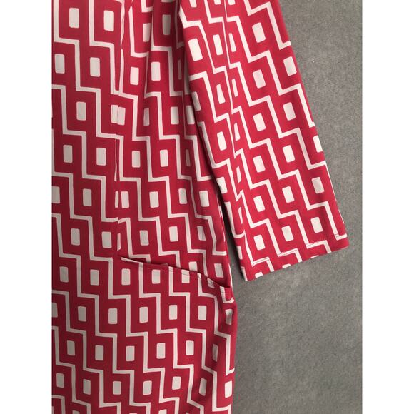 J. Mclaughlin Catalina Cloth Dress Women's XL Catalyst Geo  NEW - Picture 3 of 7